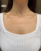 Delicate Gemstone Chain Necklace